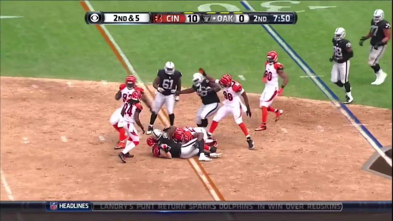 Bengals @Raiders Week 1 2015 Highlights