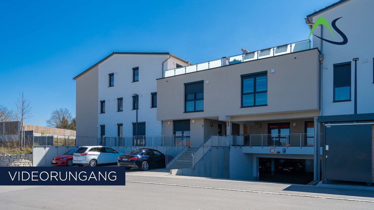 VIDEORUNDGANG - Zweizimmerwohnung mit Terrasse und Gartenanteil in K&ouml;fering