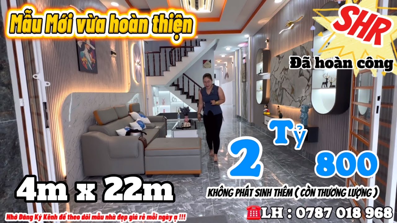 Quá Đẹp căn nhà Nỗi bật Nhất khu SHR Giá Rẻ 4m x 22m❌ngay tân kim QL50 gần Bình Chánh nhất 2026