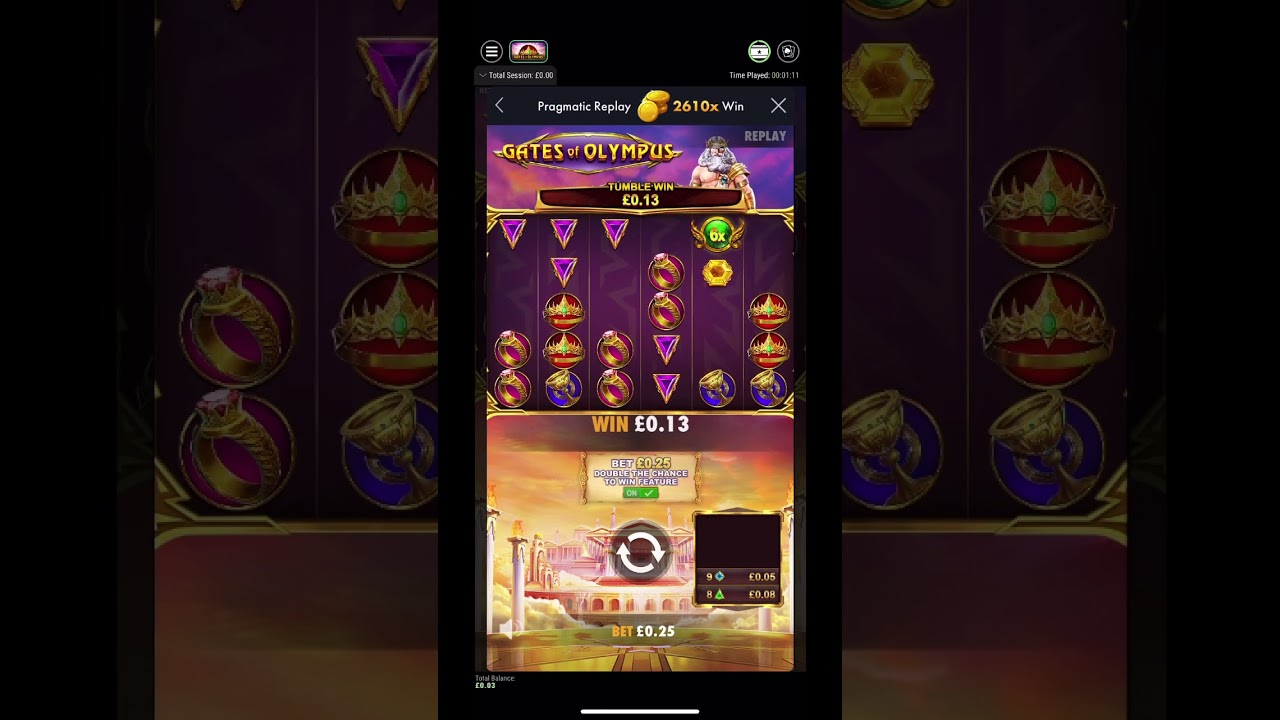 Gates of Olympus 500x base game hit