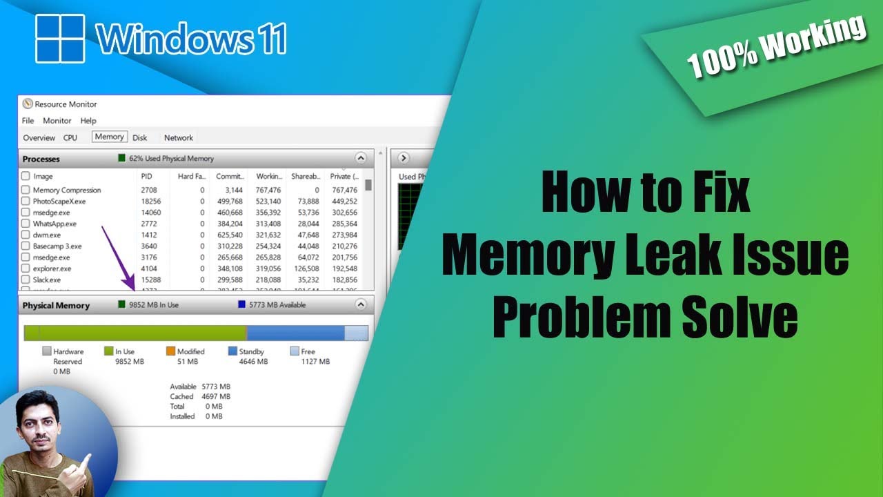 How to fix Memory Leak Issue in Windows 11/10