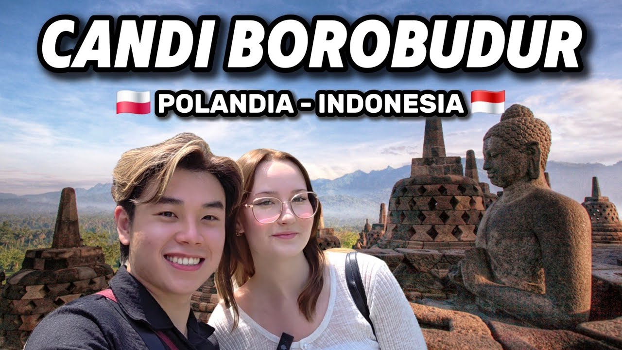 CARA SENENGIN CEWE BULE CUKUP KITA AJAK MELIHAT KEMEGAHAN CANDI BOROBUDUR - IRL VLOG (PART 4)