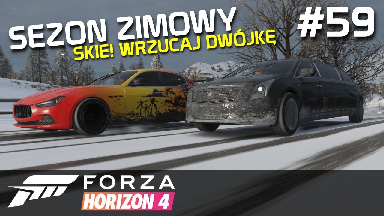 Forza Horizon 4 PC [#59] Skie! WRZUĆ DWÓJKĘ - SEZON Zimowy /z Bertbert & Skie