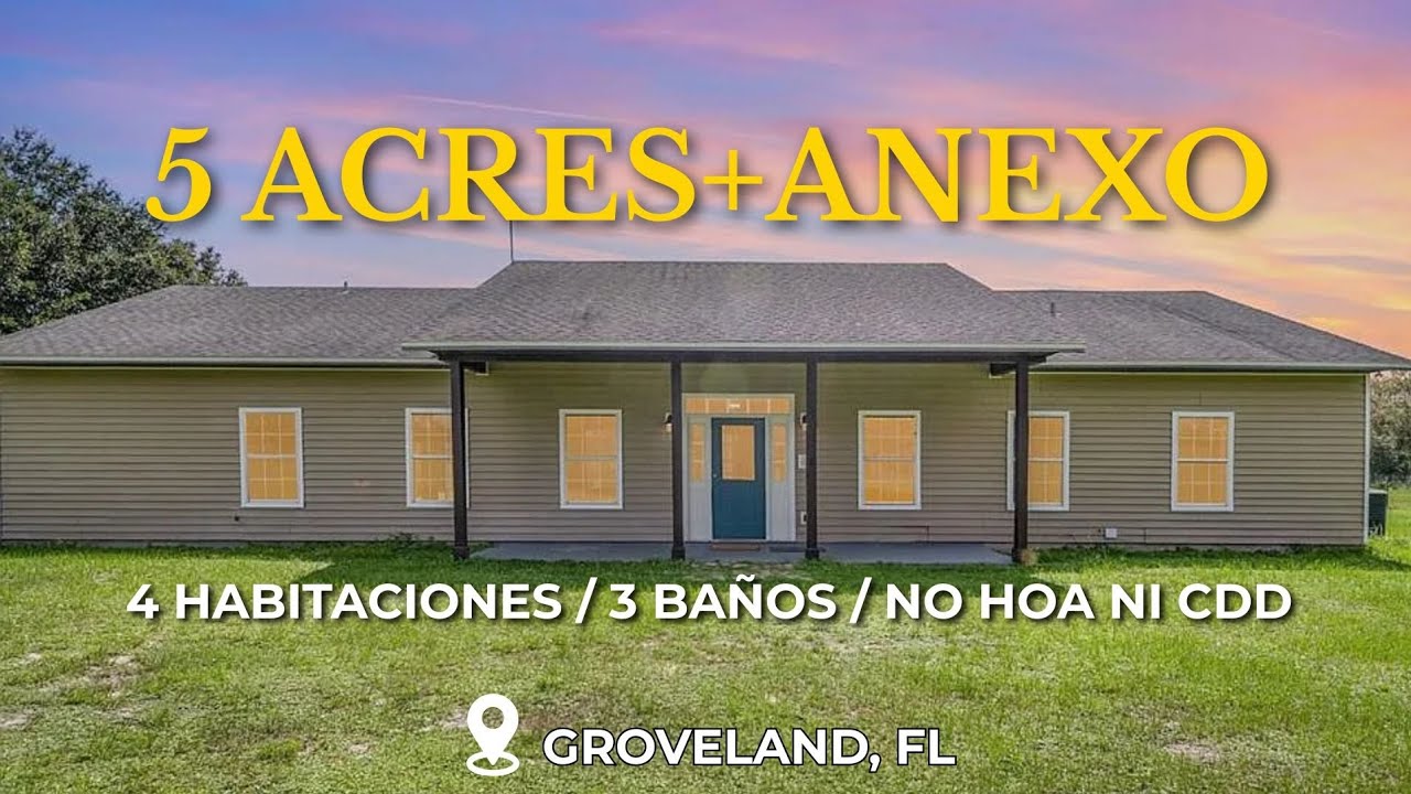 La finca mas barata y lujosa de la Florida 