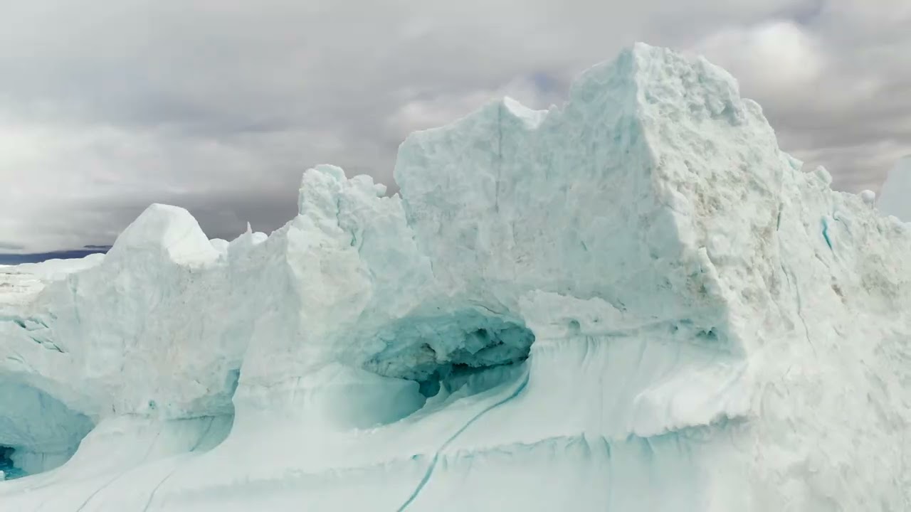 Ilulissat     ( Grönland von Oben  August 2022 )