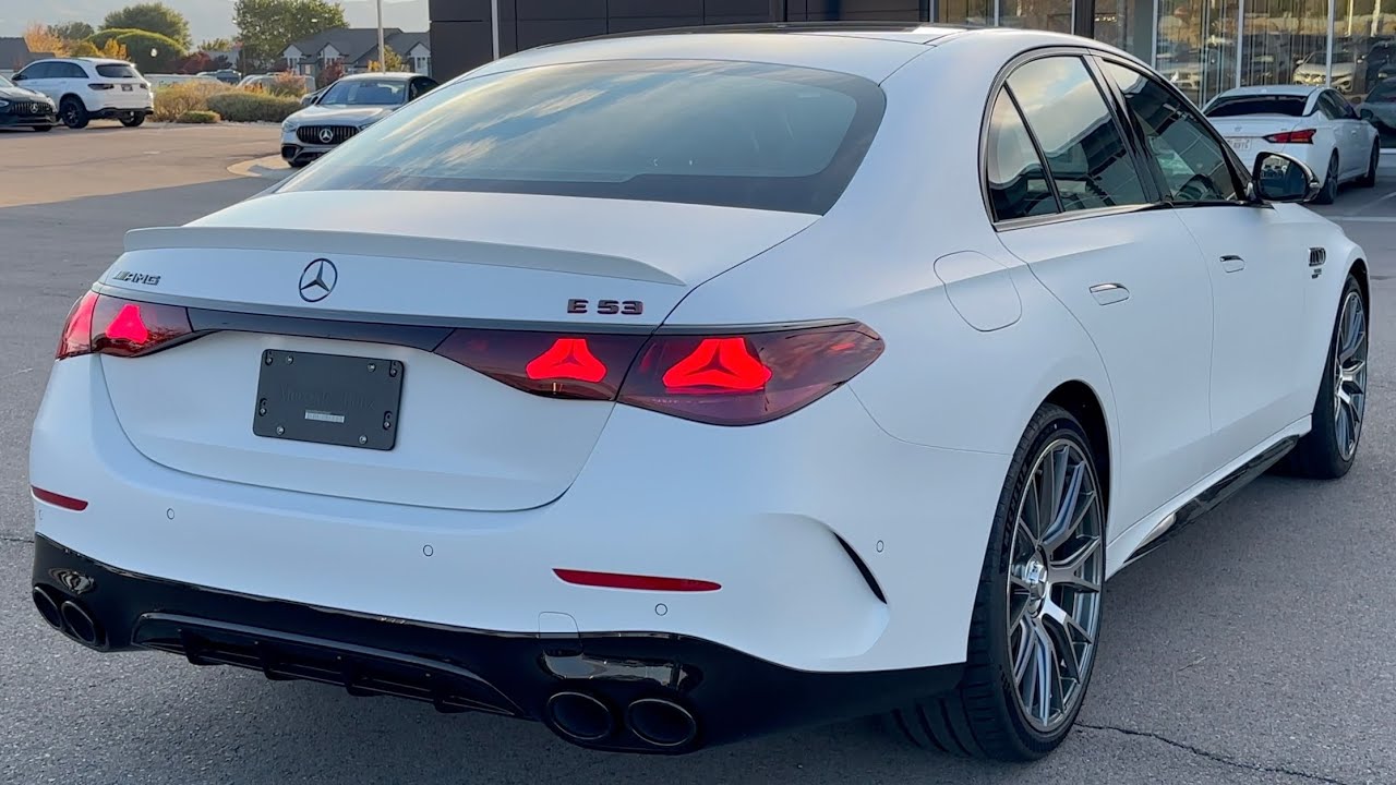2026 AMG E53 Hybrid Test Drive – 577 HP Luxury Performance Sedan Review!