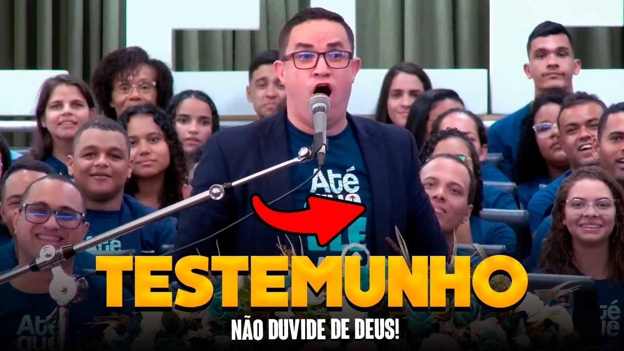 É DE ARREPIAR O TESTEMUNHO E A PREGAÇÃO DESSE PASTOR! NÃO DUVIDE DE DEUS!