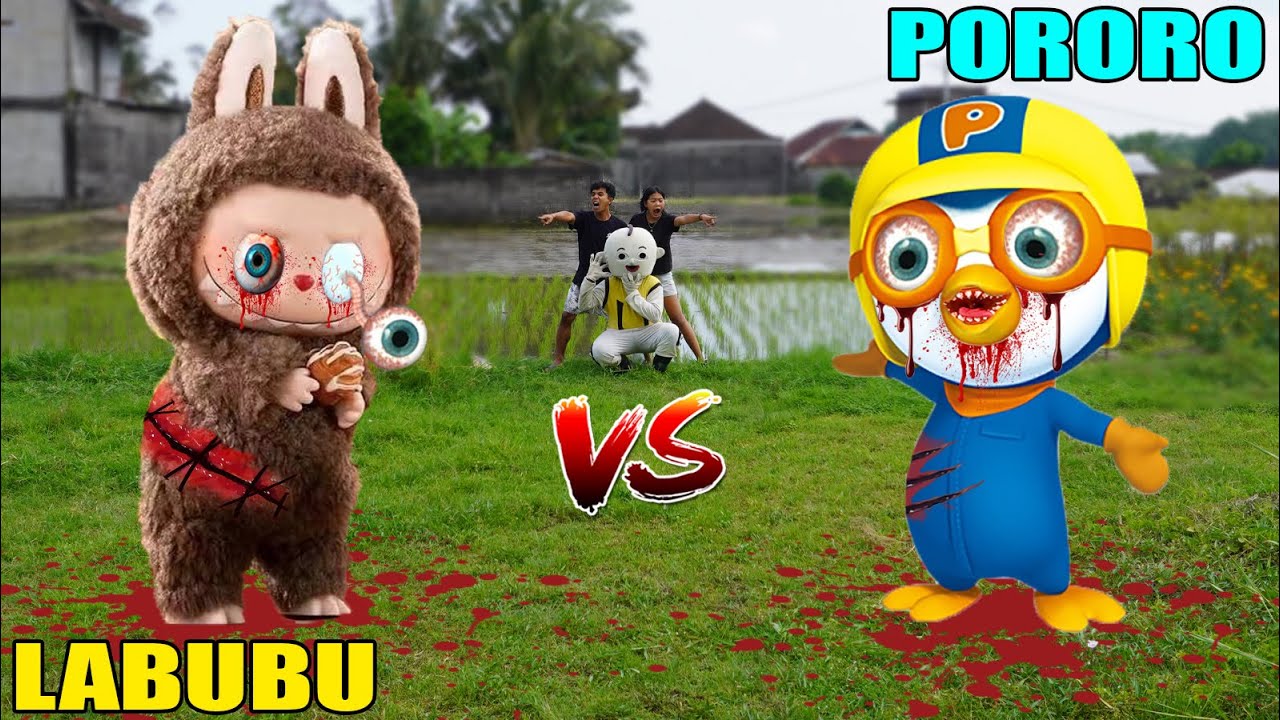 PORORO VS BOUNKEUIWA LABUBU?!
