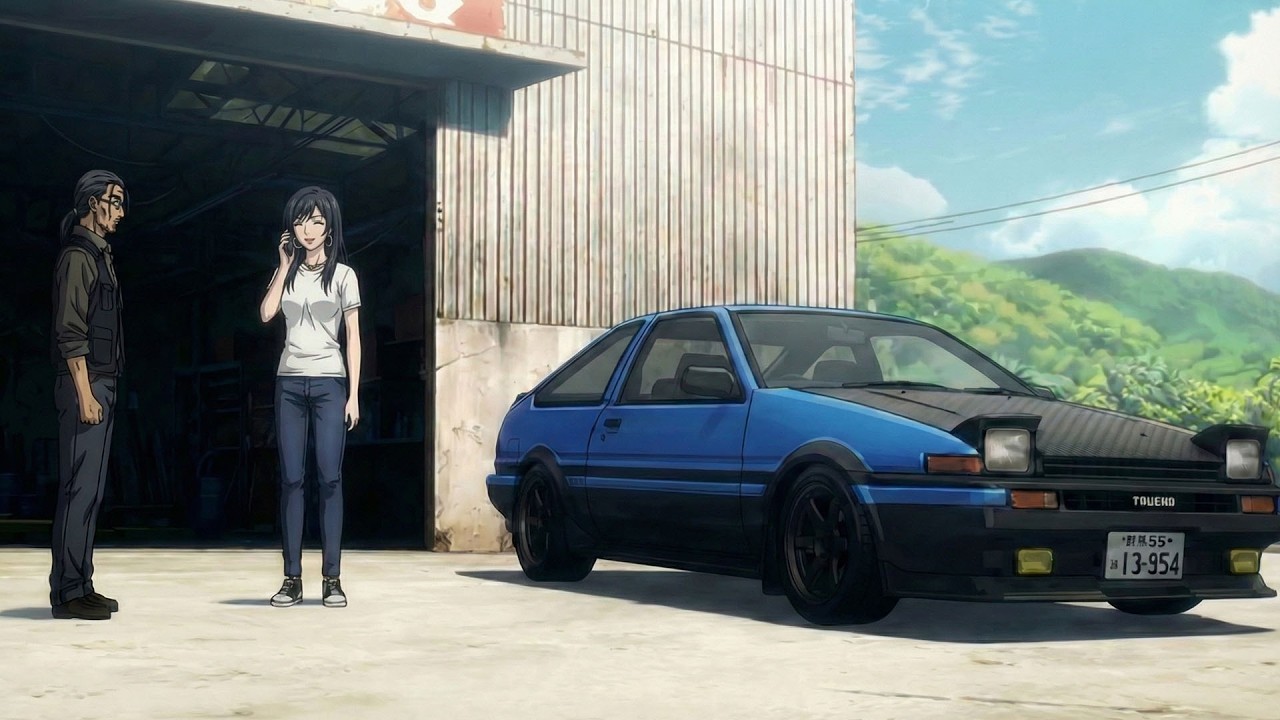 Initial D Anime AE86 Panda Trueno Reborn 