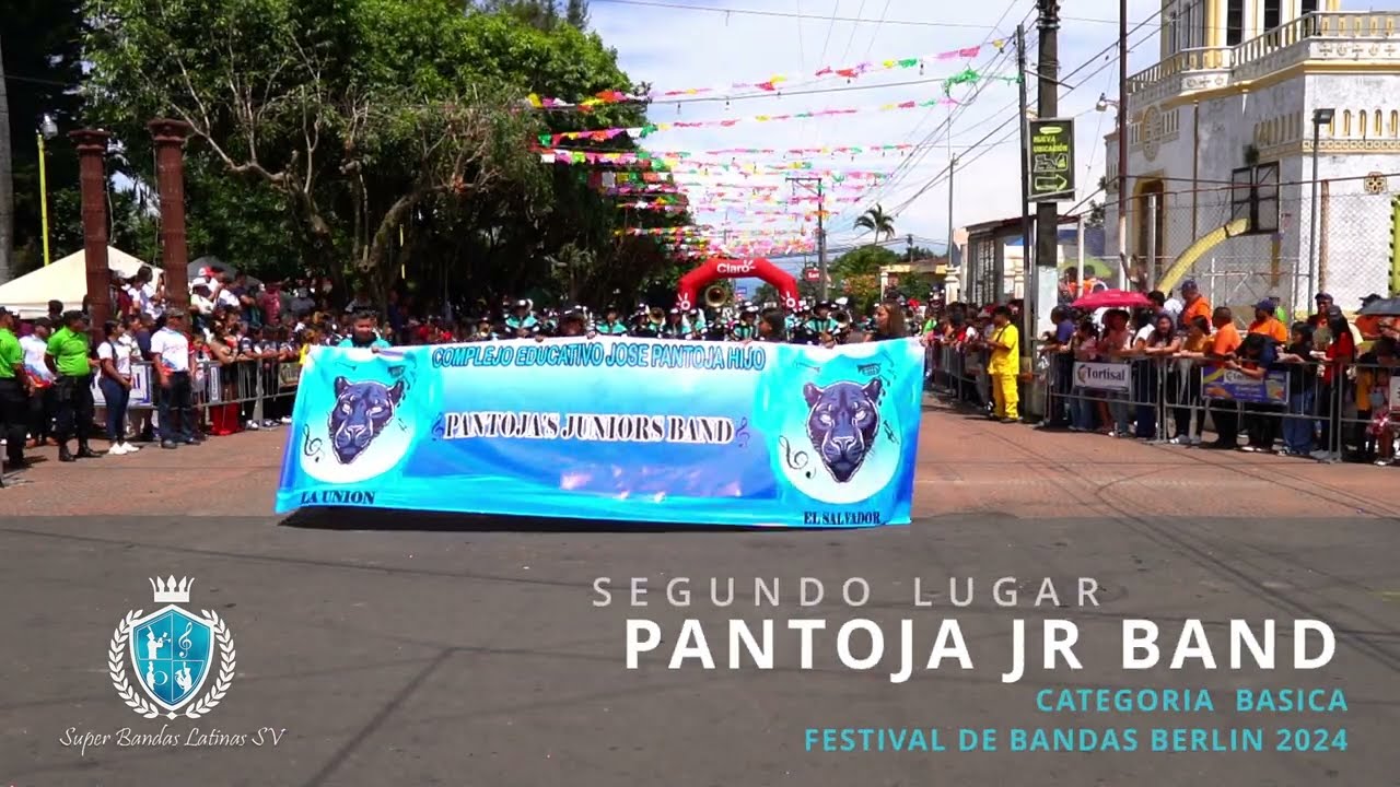 PANTOJA JR BAND |SEGUNDO LUGAR CAT BASICA | FESTIVAL DE BANDAS BERLIN 2024