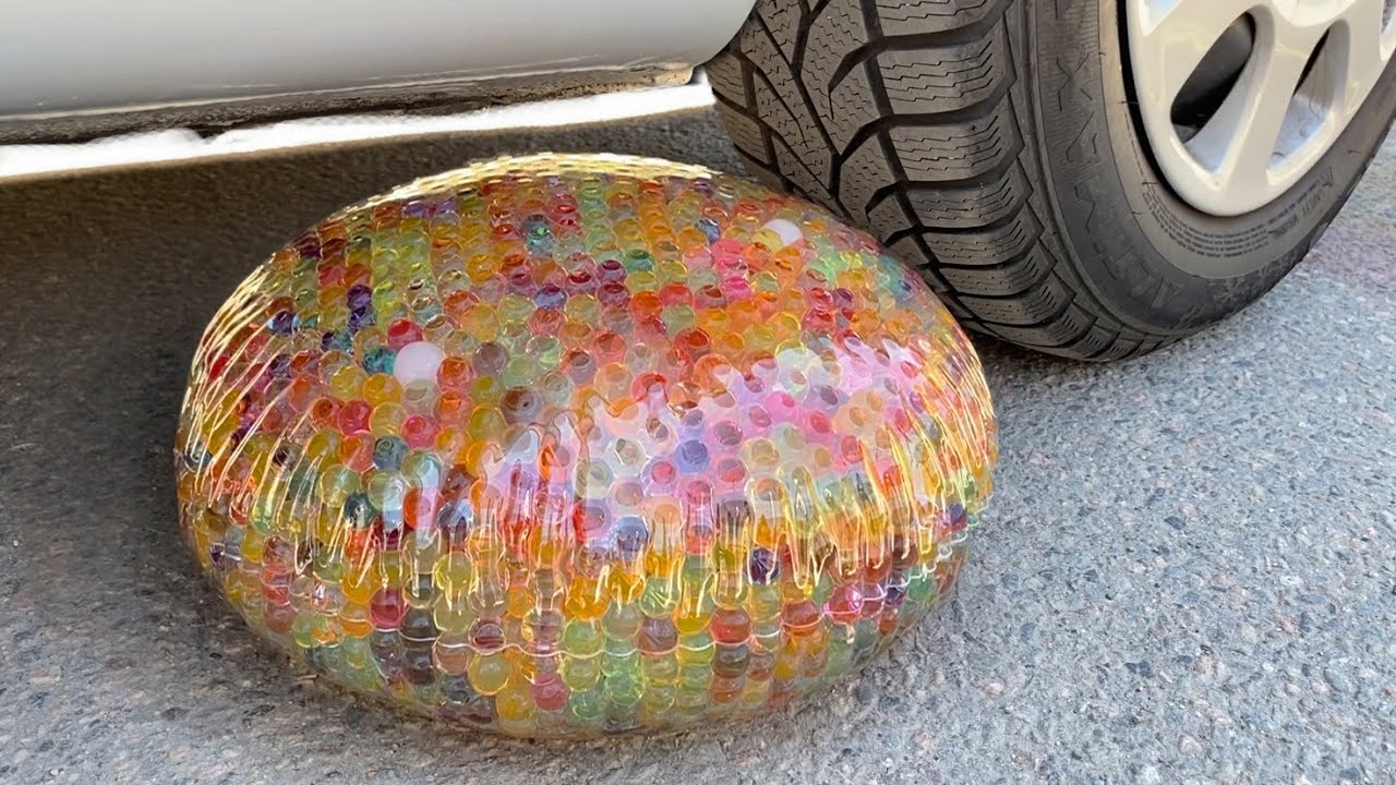 ORBEEZ COCA COLA BALLOON VS CAR, Coca Cola Zero, PowerAde, Fanta, Sprite, Fruko and Mentos Diff Unde
