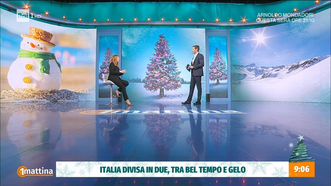 Clima... natalizio - Unomattina - 21/12/2022