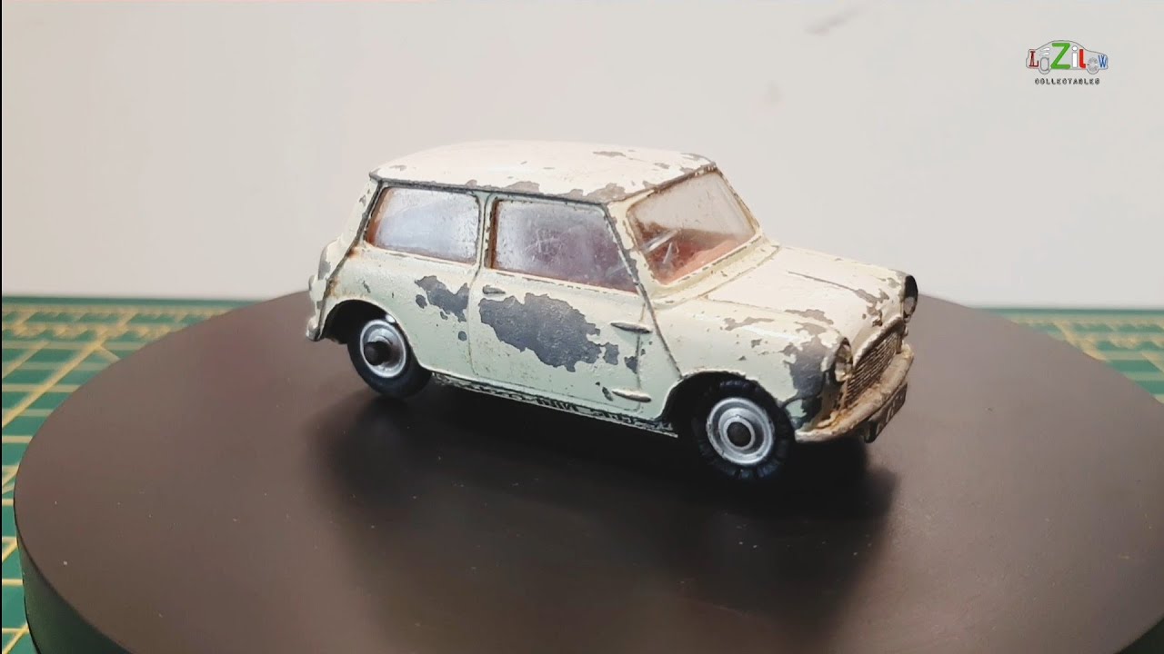Игрушки-корги Mini Austin Seven, литые, восстановленные
