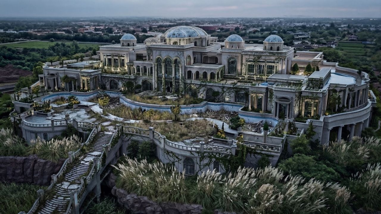 ASMR Restoration | Turning 100-Year-Old Abandoned House into a Luxury Jungle Mansion Transformation