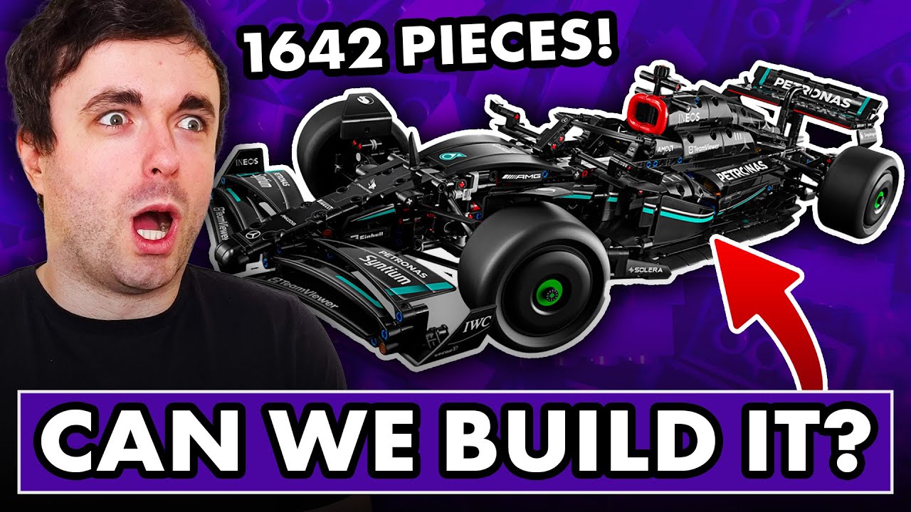 Сборка НОВОГО LEGO® Mercedes-AMG F1 W14 E Performance