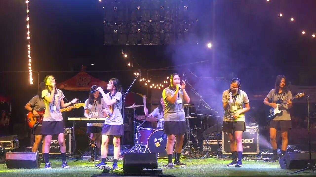 Our Girls Band performing "What's up?" at the 2nd Nagaland Photography Festival, Dimapur