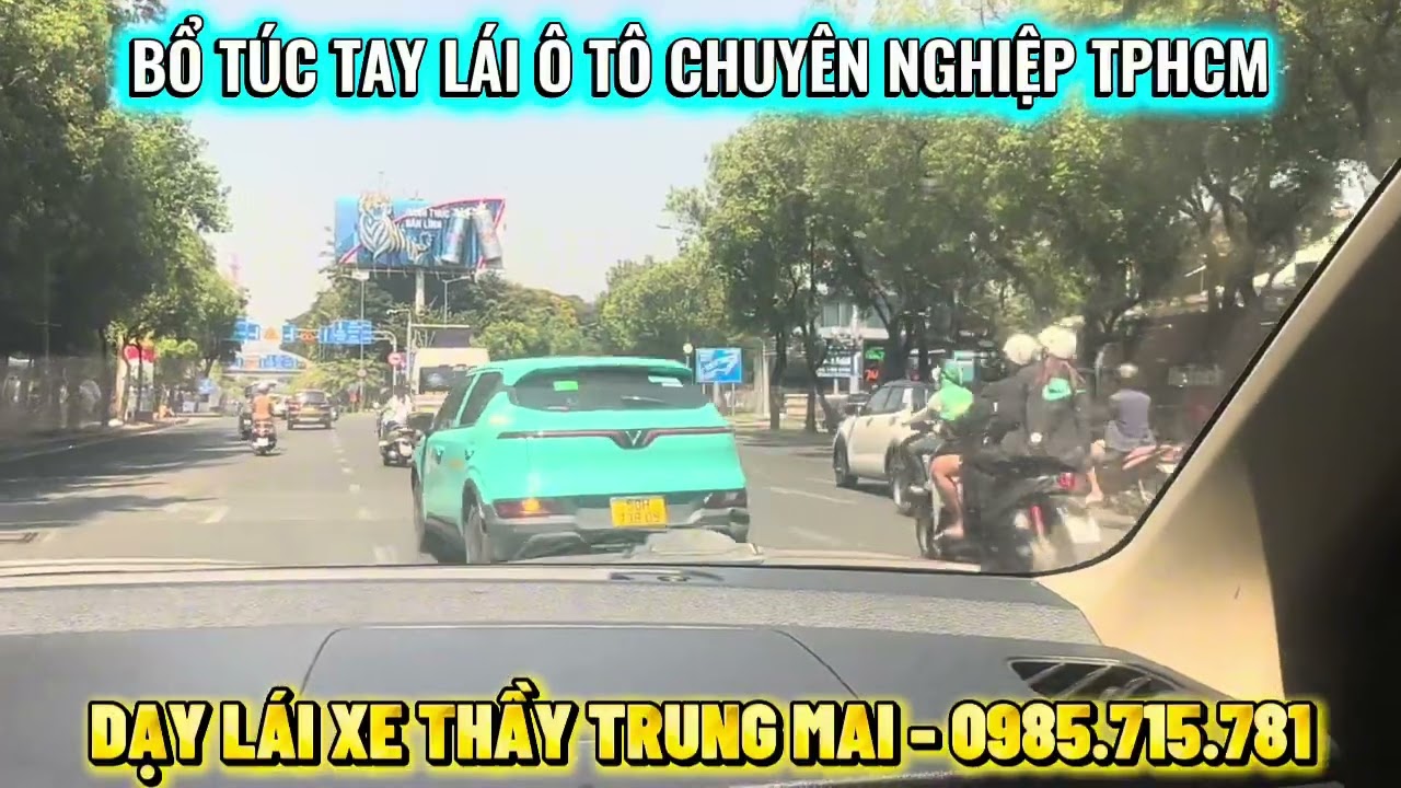 DẠY LÁI XE THẦY TRUNG MAI - BỔ TÚC TAY LÁI - KỸ NĂNG QUAY ĐẦU XE, CHUYỂN LÀN, RẼ VÀO ĐƯỜNG NHÁNH