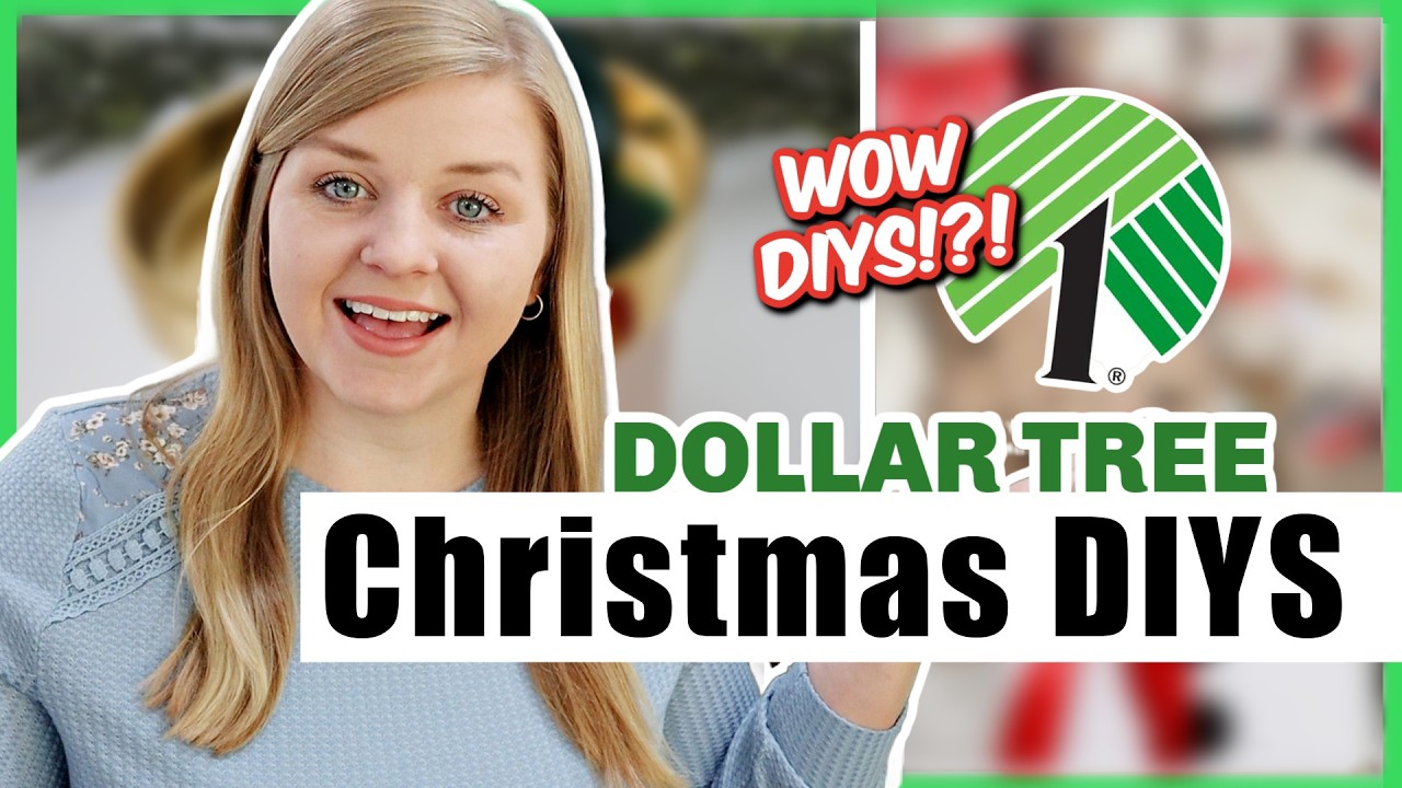 Dollar Tree Christmas DIYs You NEED to Make Now