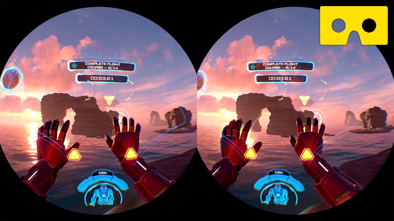 Демоверсия Marvel&rsquo;s Iron Man VR [PS VR] &mdash; VR SBS 3D Видео