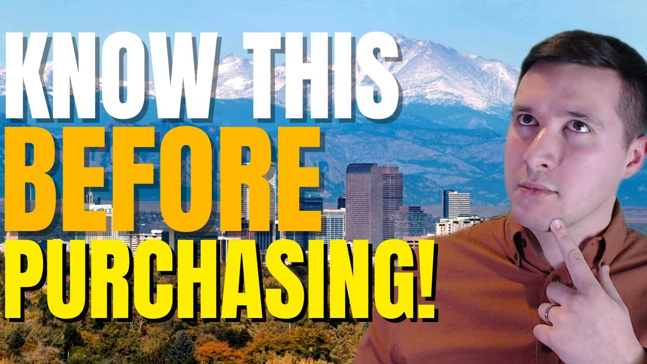 How To Buy a House in Denver Colorado [DON'T FORGET TO DO THIS]