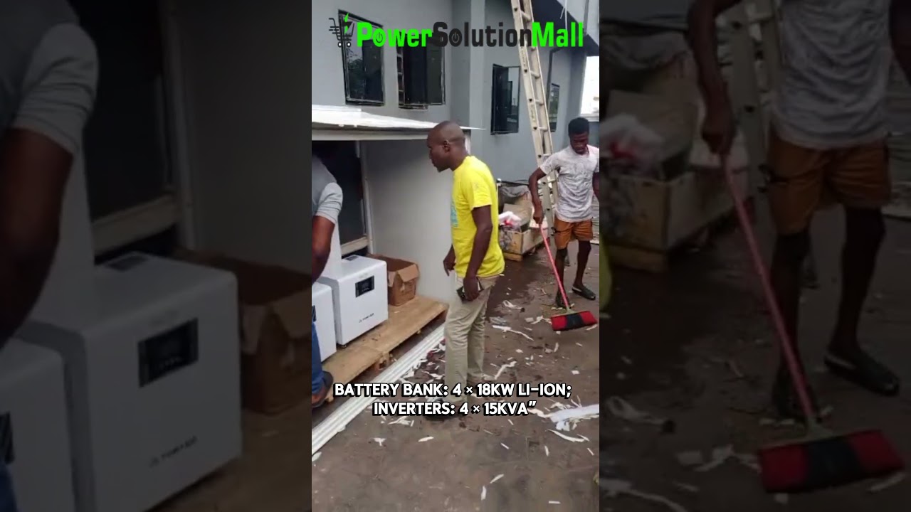 60KVA Benin City Hotel — Commercial Solar UpgradInstallation | Power Solution Mall Nigeria