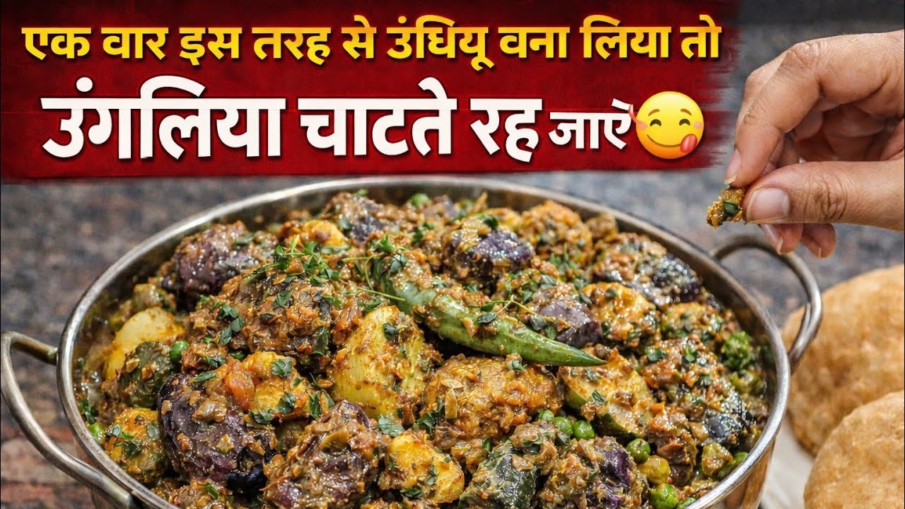 एक बार इस तरह से उंधियू बना लिया तो पहली बार में ही इतना परफेक्ट बनेगा की उंगलियां चाटते रह जाएंगे