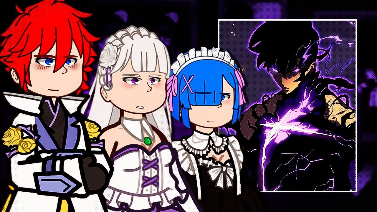 Re:ZERO React to Subaru As Sung Jin-woo || Solo Leveling - GC (🇺🇸/🇧🇷)
