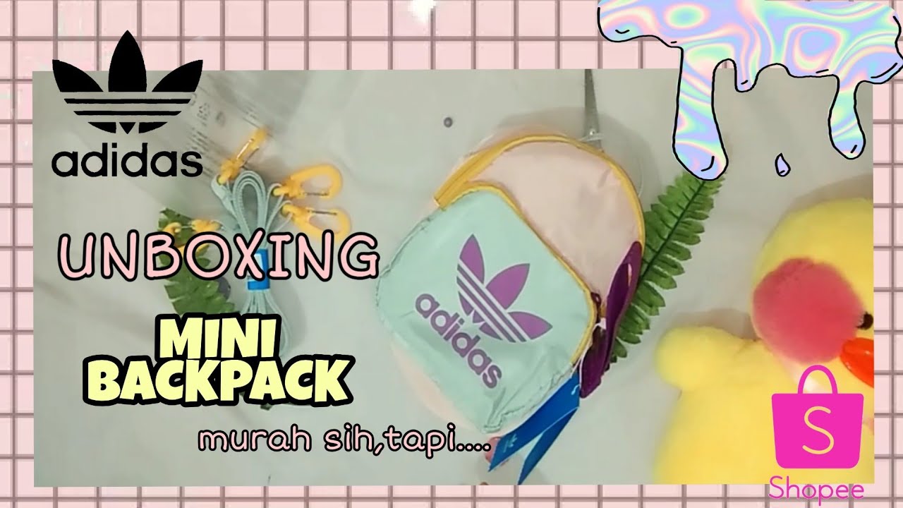 UNBOXING ADIDAS MINI BACKPACK | ORI GAK SIH ? | DIFTA PUTRI