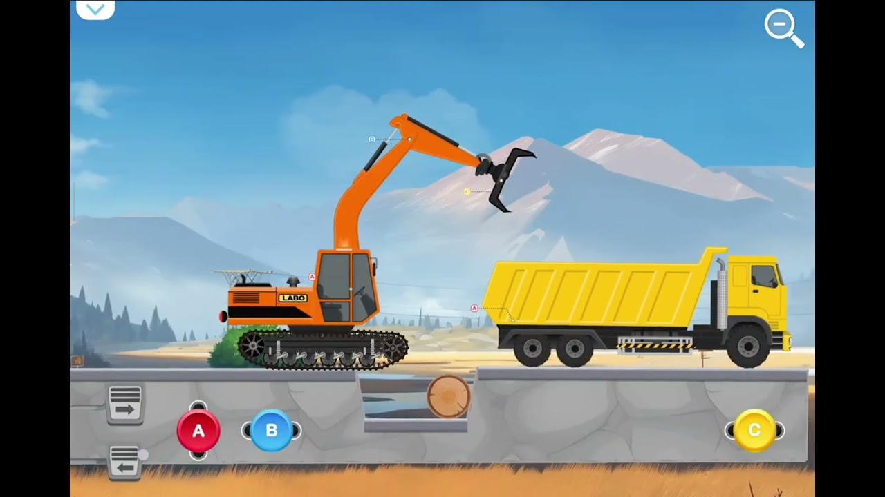 Wow! Excavator Capit Angkat Kayu & Batu Besar! 😲