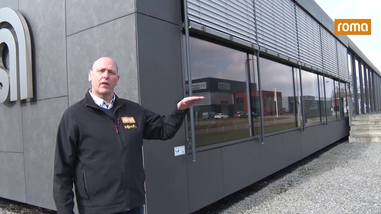 RomaBenelux | Showroom | Gevelbuitenjaloezie DBL