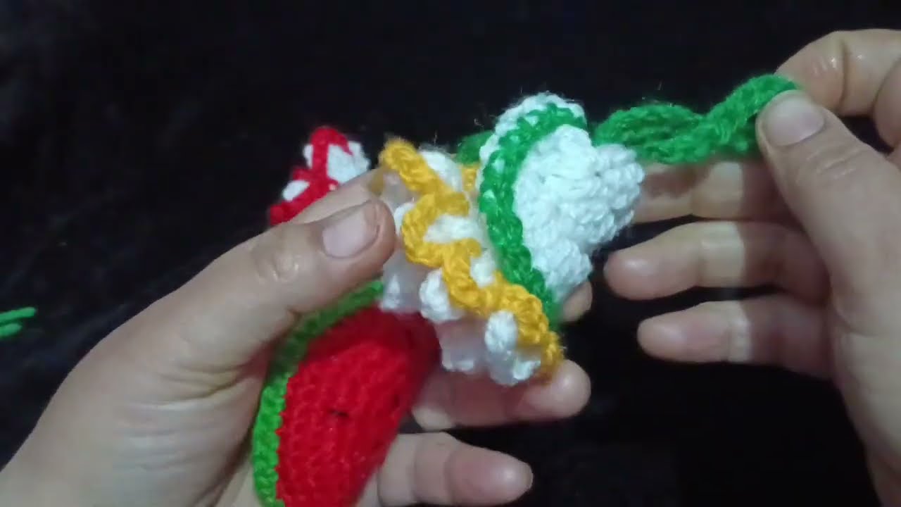 New 50 ka crochet item 500 mein New crosia item for. Every day  use for keychain rings &bagcham
