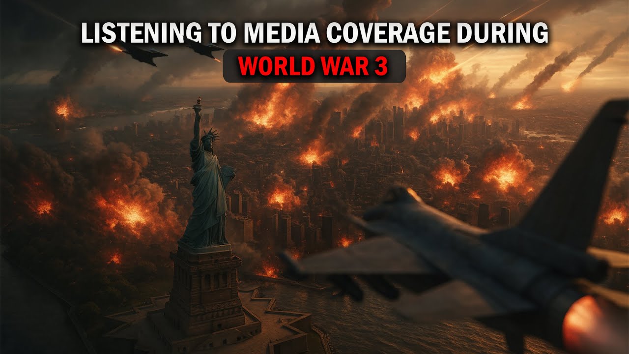 You're Listening to Media Coverage During WW3 Breakdown | Apocalypse Radio | Horror Ambience