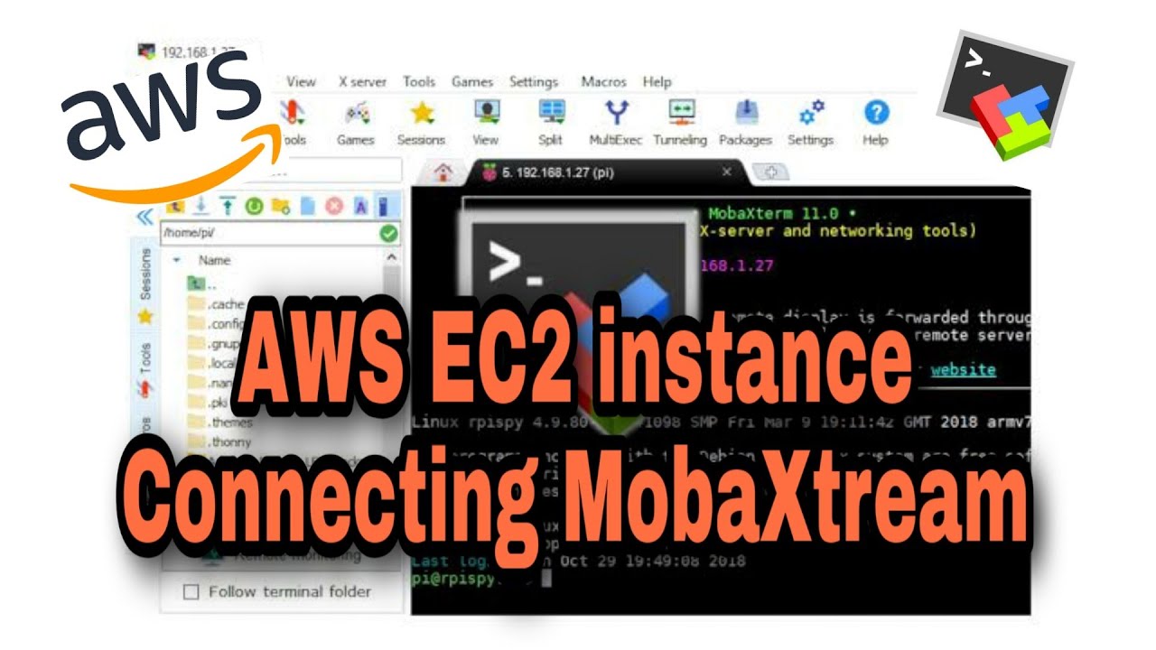 How to Connect AWS EC2 Instances using MobaXterm || AWS EC2 || Linux Machine || Putty