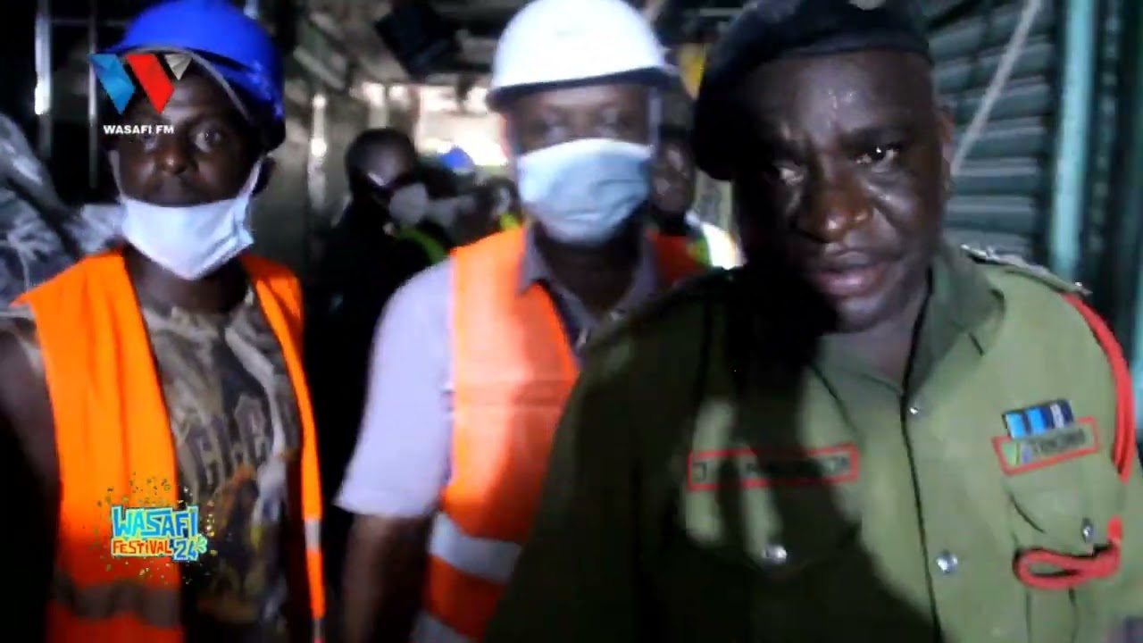 KARIAKOO ASUBUHI HII, ZOEZI LA UOKOAJI LIKIENDELEA, ZIMAMOTO WAZUNGUMZA