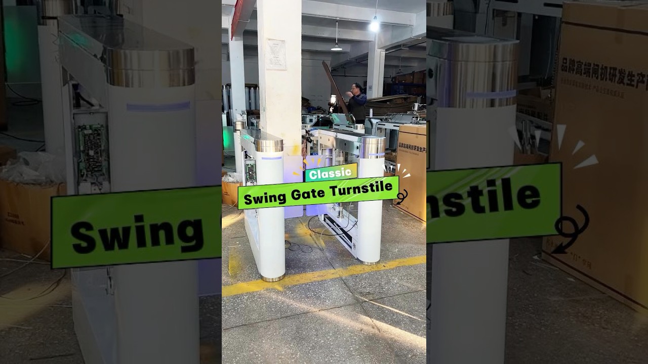 STXtek Card Access Control Swing Barrier Gate Turnstile B20 