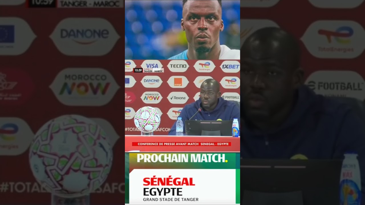 Sénégal vs Egypte 1/2 conférence de presse 