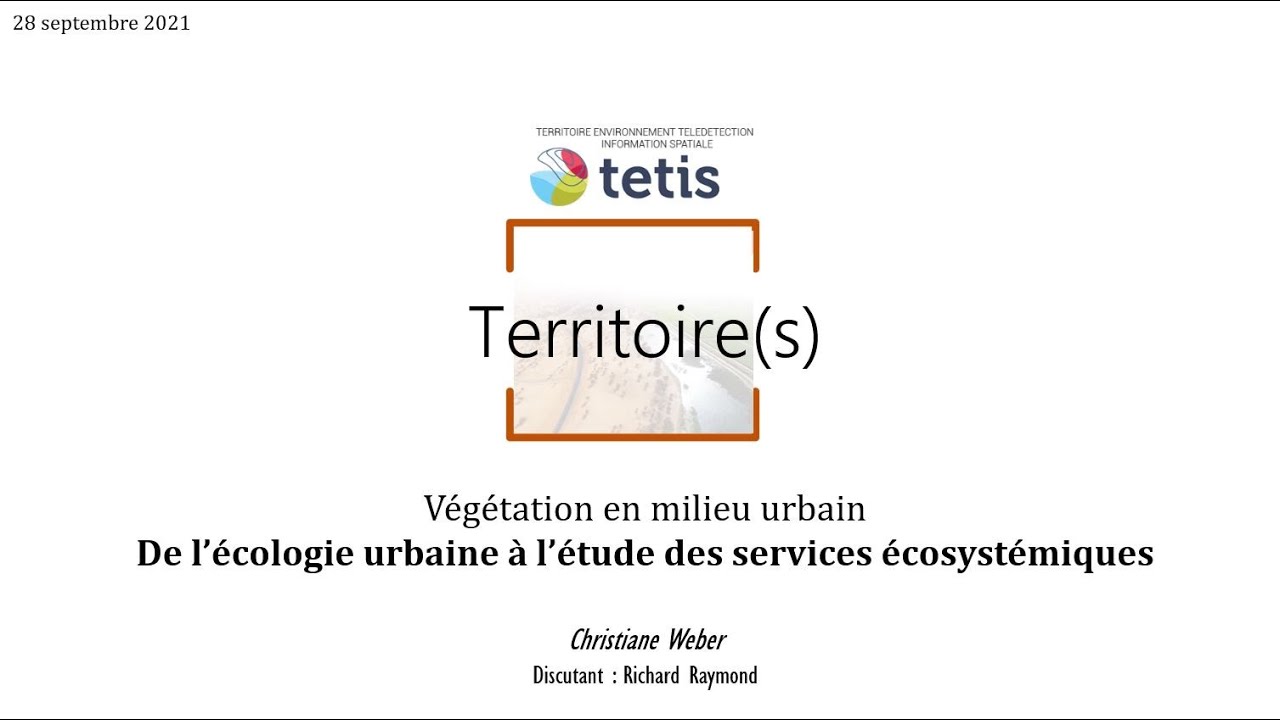 De l’écologie urbaine à l’étude des services écosystémiques