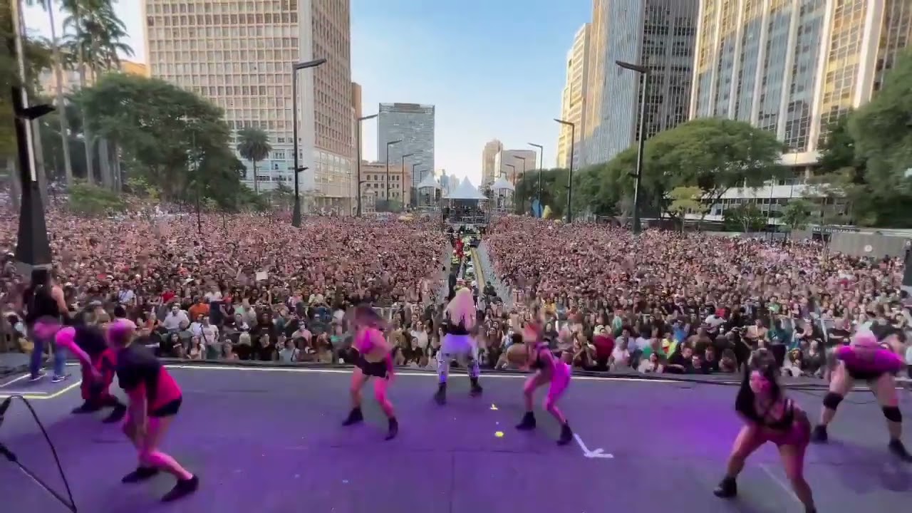 Luísa Sonza - MODO TURBO ( VIRADA CULTURAL- SP ) + de 100 MIL PESSOAS