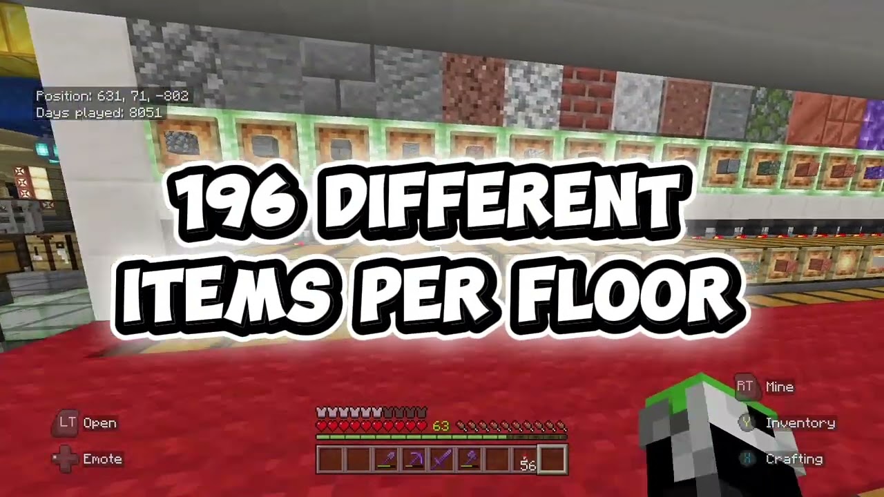 Sorting System that Sorts Hundreds of Different Items #minecraft #gaming 