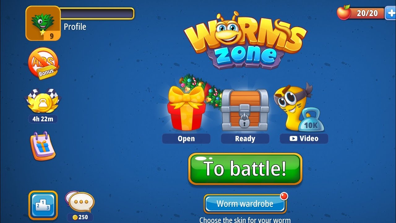 worms zone live