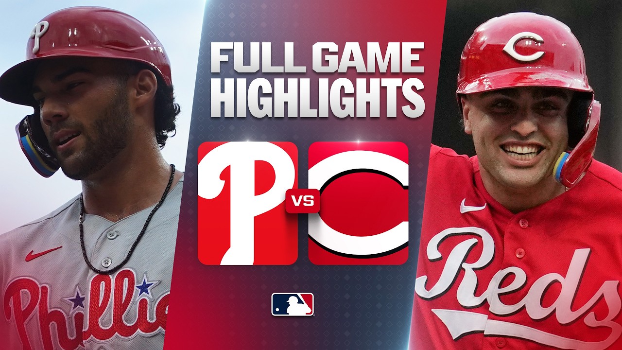 PHILLIES vs. REDS: Official Full Game Highlights (July 8) | 2026 MLB Season