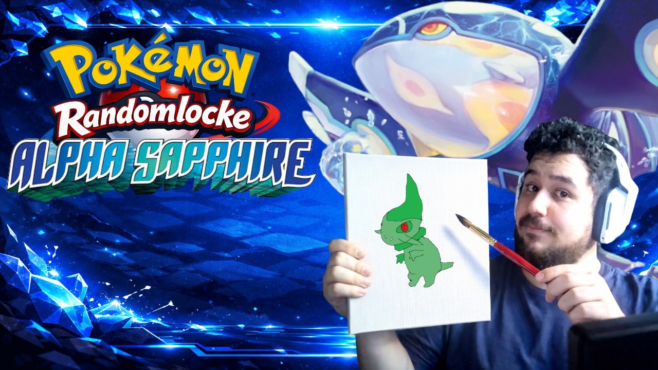 Draw Pokemon Zafiro Alfa Randomlocke #1 - A demostrar el talento