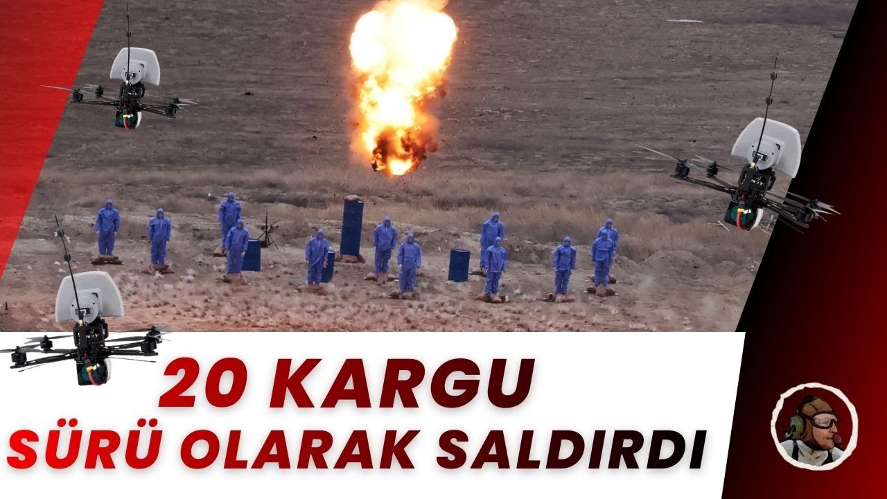 STM Sürü İHA’larla gerçek mühimmat kullandı, hedefler 12’den vuruld