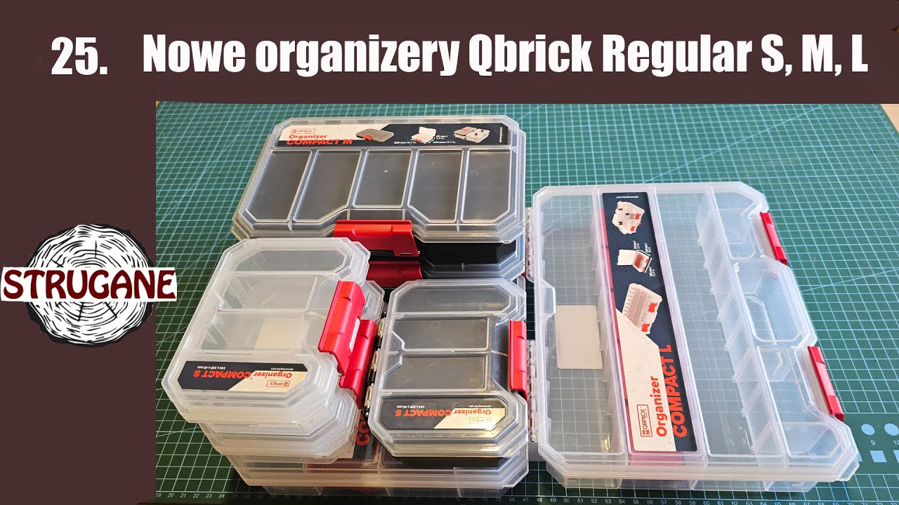 Nowe organizery Qbrick - do szuflad  i nie tylko.
