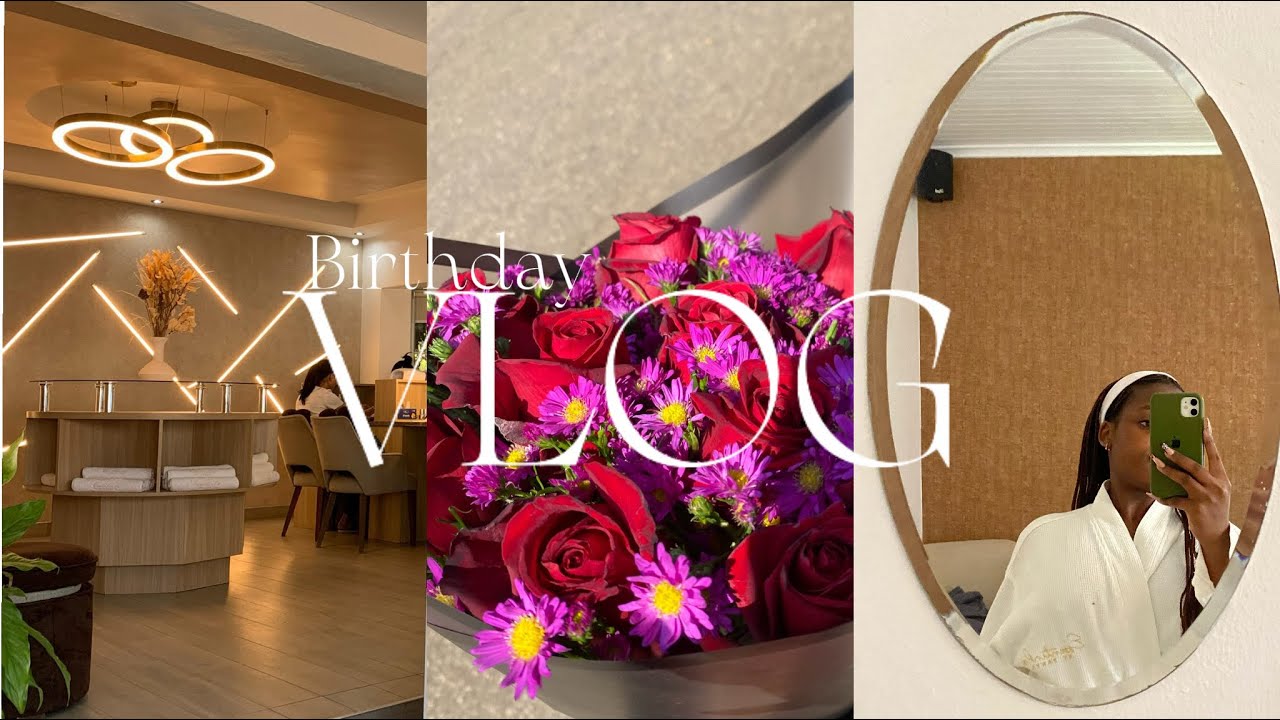 VLOG|| 22nd Birthday | Spa treat | Work