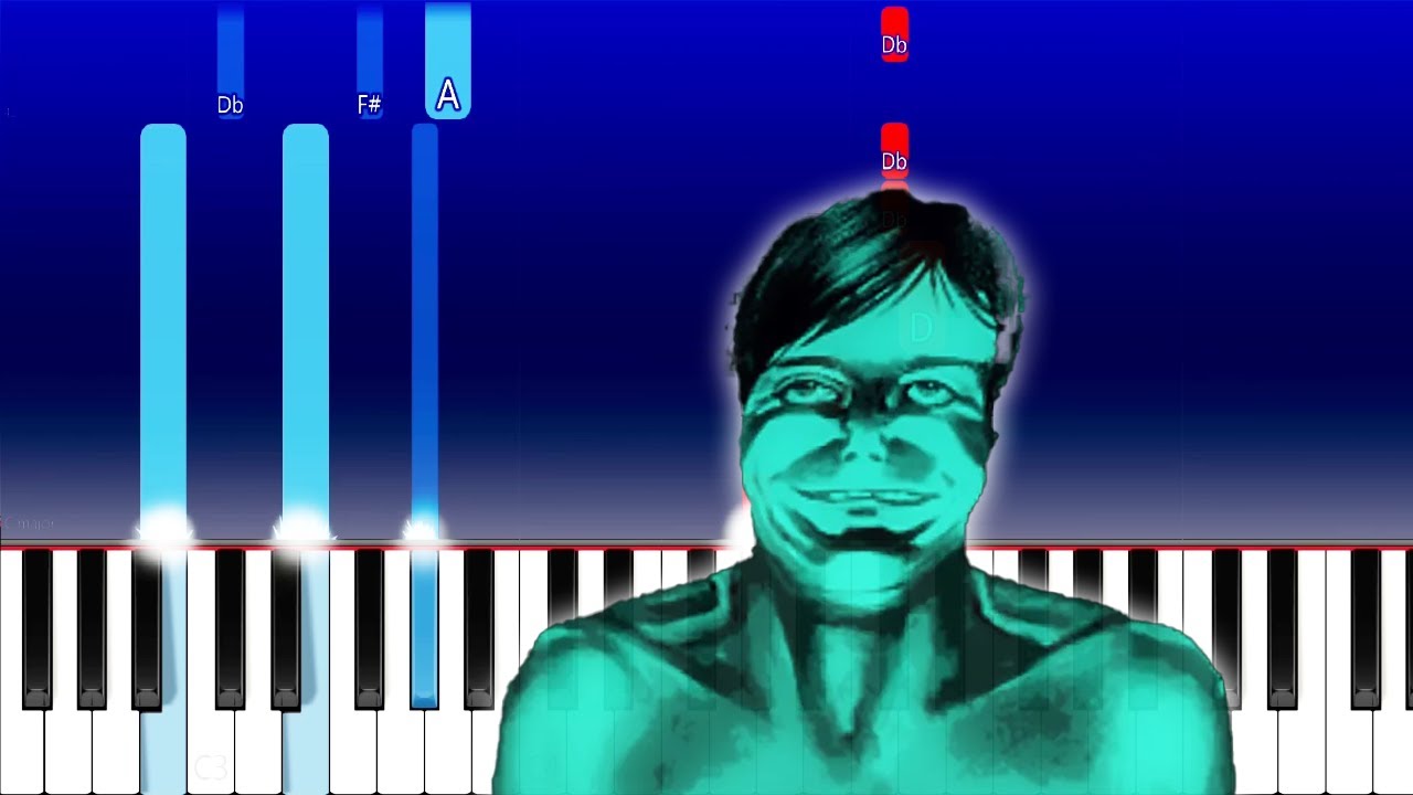 Day - No, I'm Not a Human OST (Piano Tutorial)
