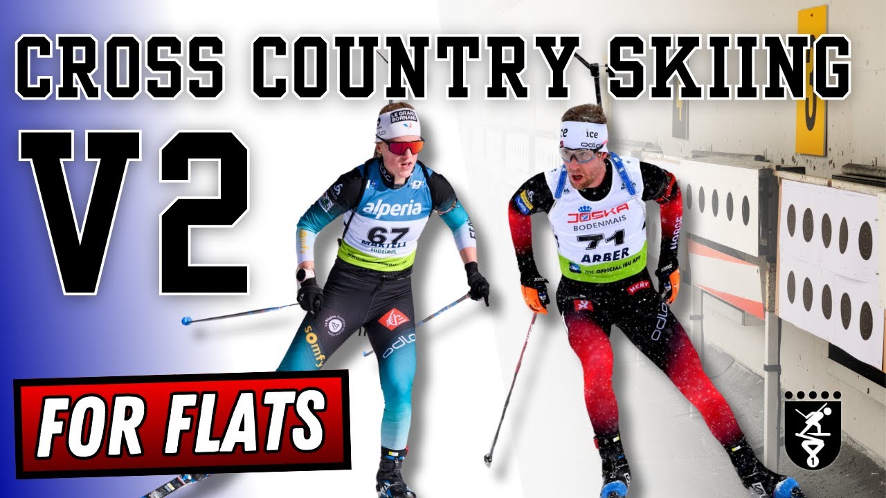How to V2 Skate Ski | Cross Country Skiing And Biathlon