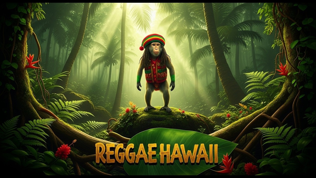 Tropical Monkey Vibes 🌊 Reggae Beach Mix 2026 | Relaxing Island Energy Flow