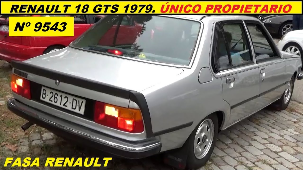 ✅Renault 18 GTS 1979. Conservado como nuevo. Unico propietario. #renault18 #renaultclassic