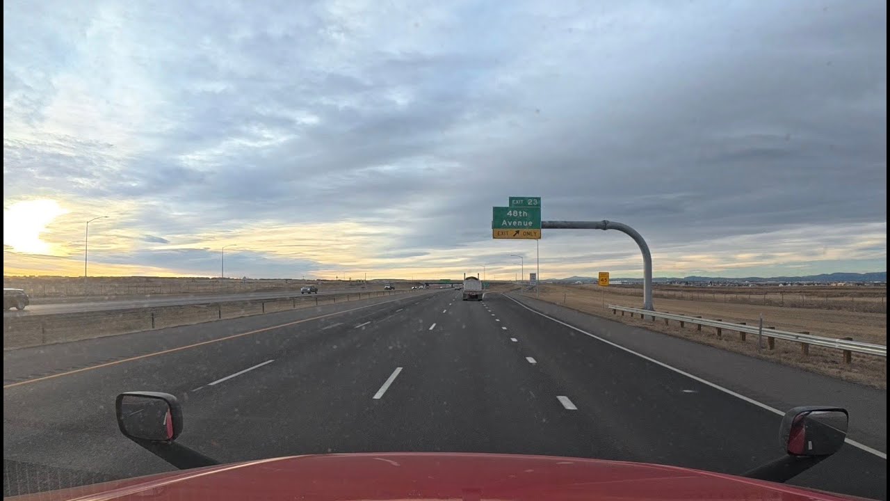 Aurora, CO to North Platte, NE (new camera angle at shipper and consignee)
